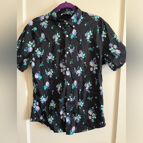 ASOS fitted button down floral shirt - Picture 7 of 7